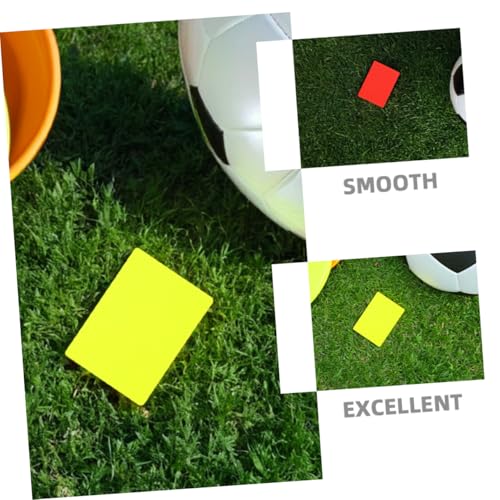 Cartas de árbitro SUPVOX para fútbol rojo y amarillo miniatura 3