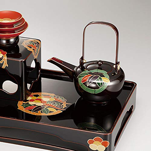 Amazon.co.jp: お屠蘇セット おしゃれ 日本製 国産 会津漆器 新松クリ