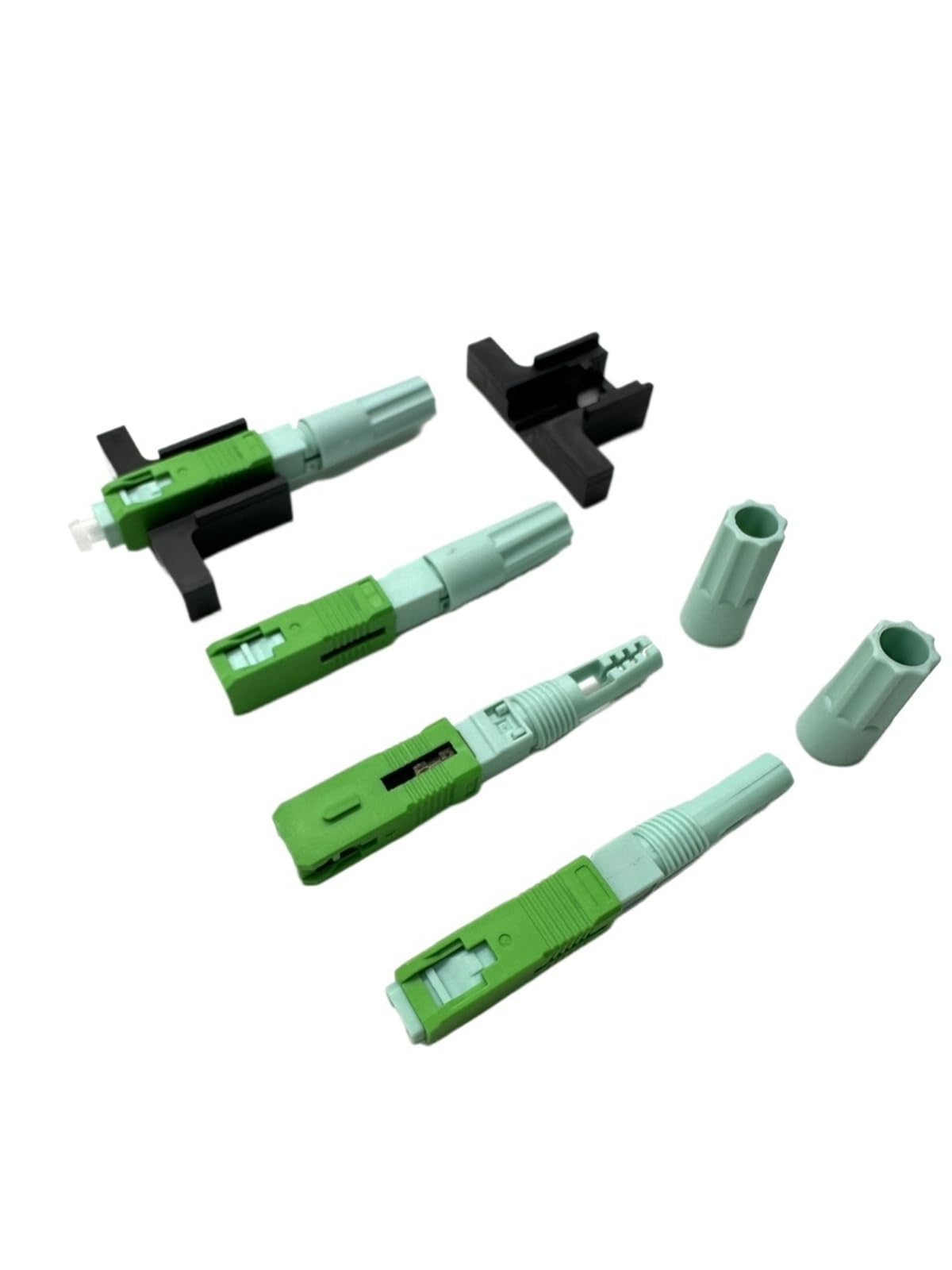 Générique Connecteur Rapide de Fiber FTTH monomode, Bloc de Longueur Fixe LX58 de 58MM SC APC UPC