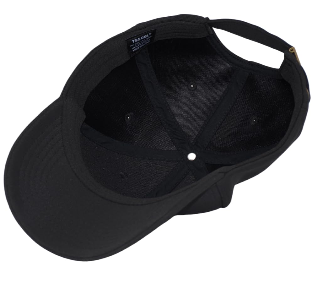 Image of TSSGBL Men's Plain Baseball Hat - OSFM & XXL Big Head Fit,Adjustable Structured Ball Cap with Reflective Sandwich Brim