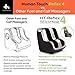 Human Touch Reflex-4" Foot & Calf Shiatsu Massager with Patented Figure-8 Technology