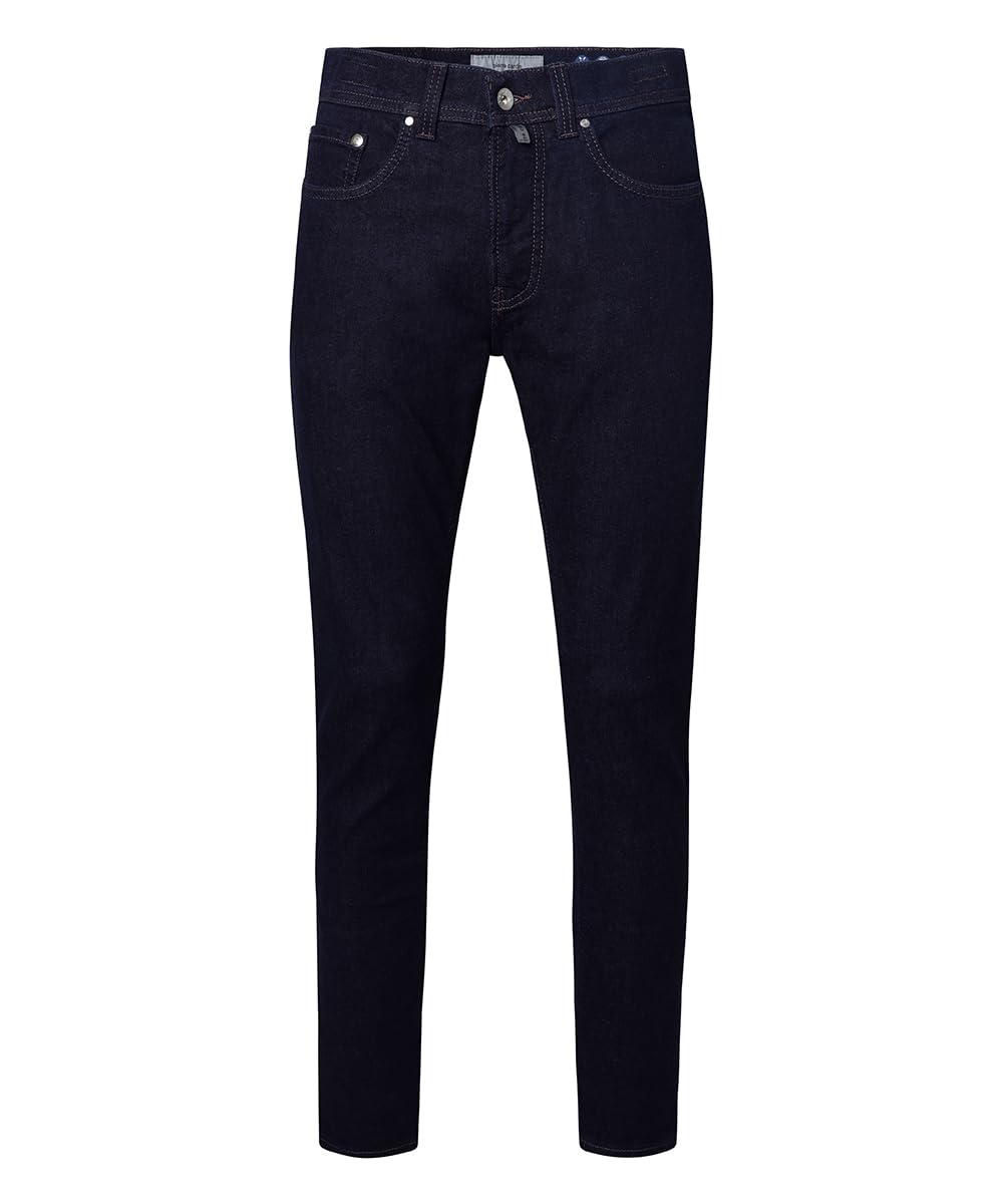 Pierre Cardin Herren 5-Pocket Lyon Tapered Jeans, Blue/Black Stonewash