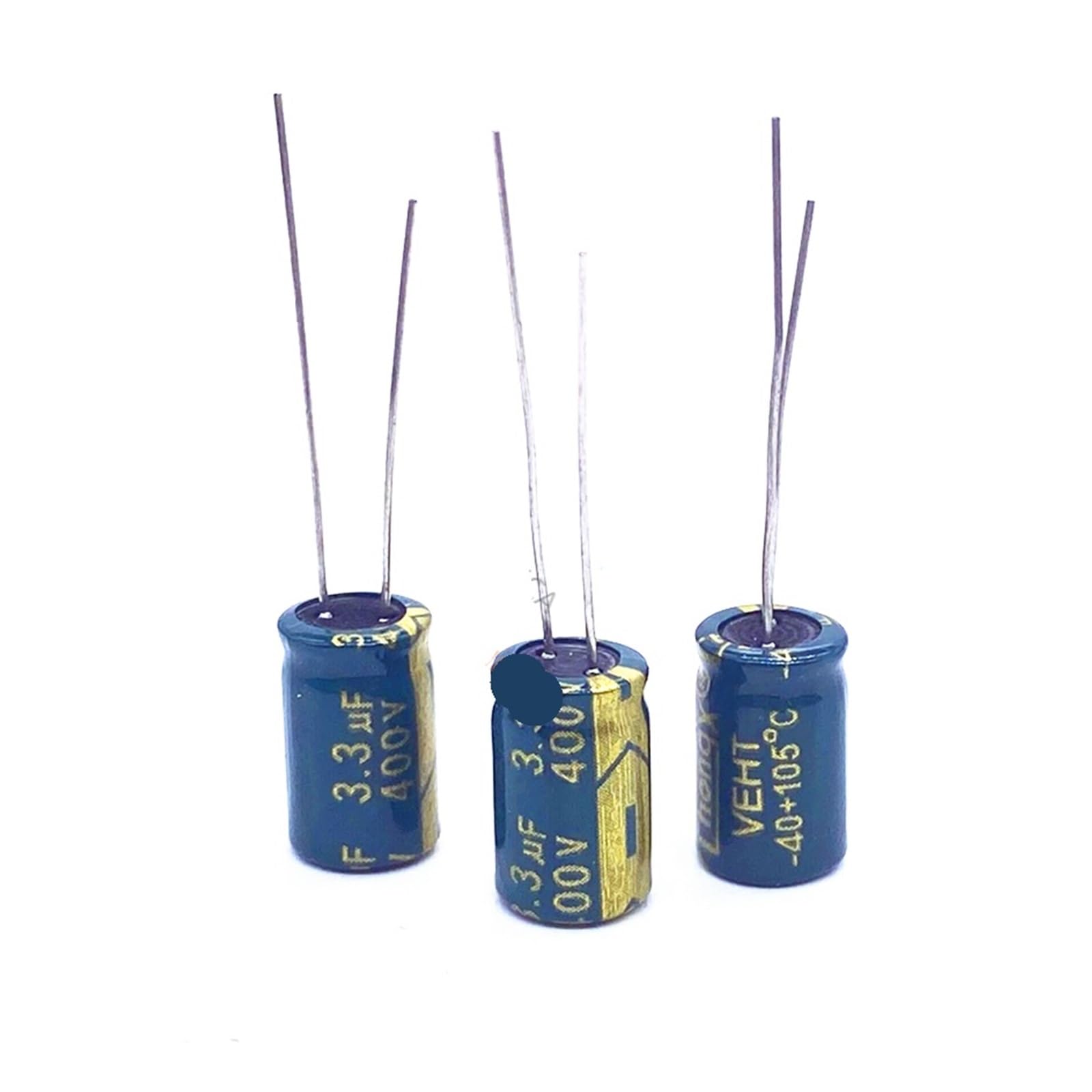 ICXLPMC 60pcs/lot 3.3UF 400V 3.3UF aluminum electrolytic capacitor size 8 * 12 BC15 20%