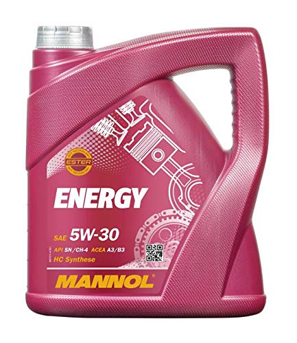 Mannol MN7511-5 Aceite de Motor Energy 5 W de 30 API SL/CF motorenöl, 5l