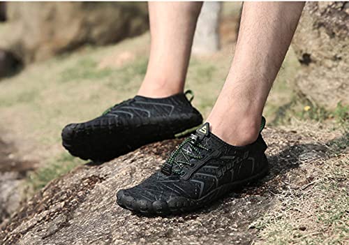 ubfen water shoes aqua swim shoes mens womens beach sports quick dry barefoot for boating fishing diving surfing