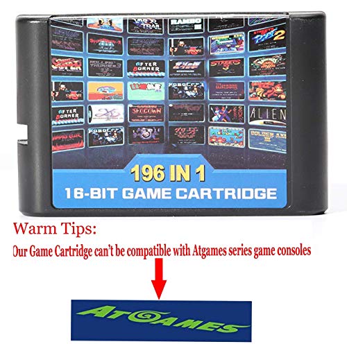 Entrega gratis Tarjeta de juego 196 en 1 cartucho de juego de...