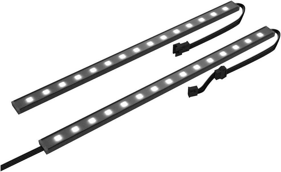 Underglow Accessory, Ah-2Ugkk-A1, Two 300mm RGB Led Strips, 15 Leds Per Strip, Cam-Powered, Immersive Desktop Lighting System