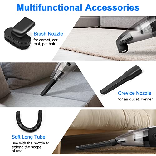 URAQT-Aspiradora-de-Mano-sin-Cable-Aspirador-de-Coche-Potente-120W-4500Pa-Aspirador-Portatil-Hoover-con-5-Accesorios-y-HEPA-Filtro-Lavable-para-Coche-Oficina-y-Hogar