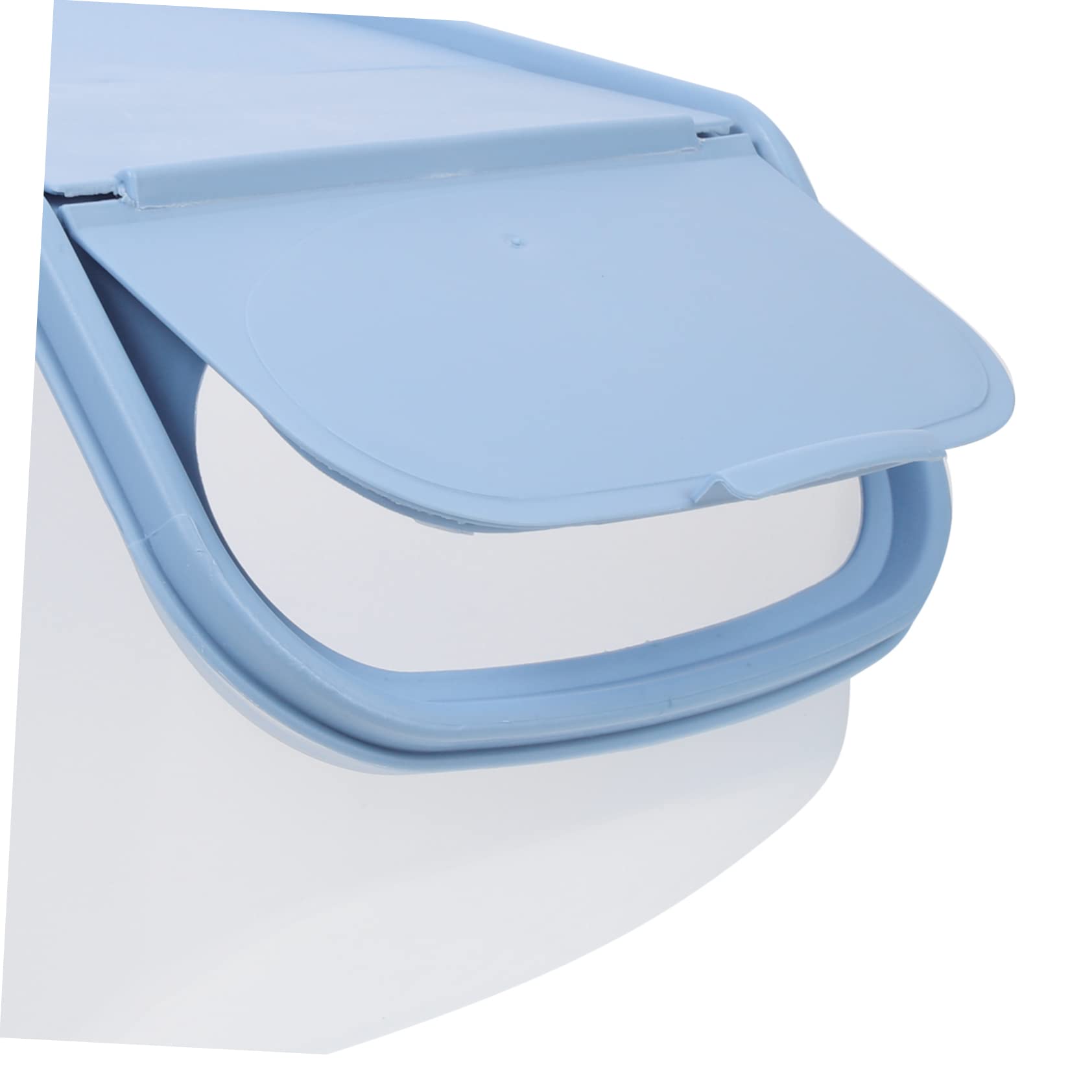 COLLBATH Stabile Hamster-badewanne Wiederverwendbare Sandbad-Box Für Kleintiere Kompakte Sandbadewanne Für Hamster Meerschweinchen Und Zwerghamster Für Spiel Ruhe Und Pflege