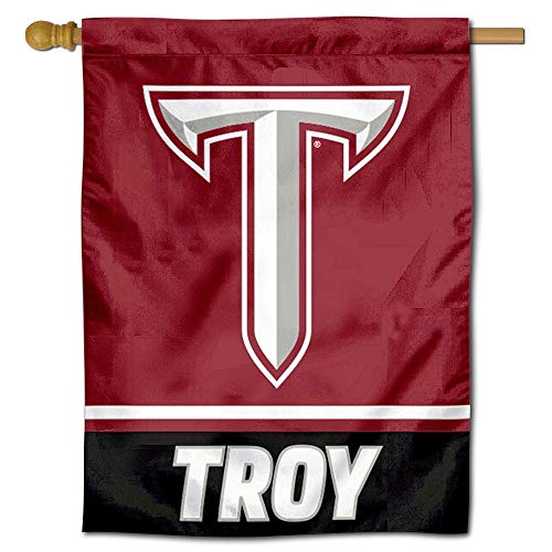 Troy Trojans House Flag Banner