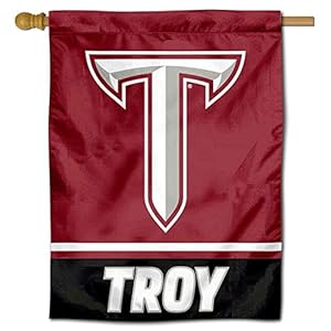 Troy Trojans House Flag Banner