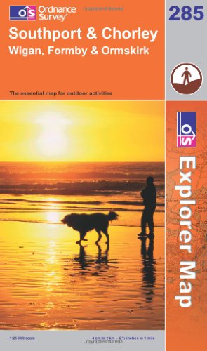 OS Explorer map 285 : Southport & Chorley