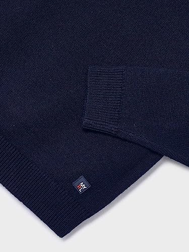 Mayoral Basic Crew Neck Jumper for Boys Navy3