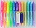 Pilot Frixion Highlighters 12 Colors & New FriXion Erasers 2 Colors Set with Original Vinyl Pen Case