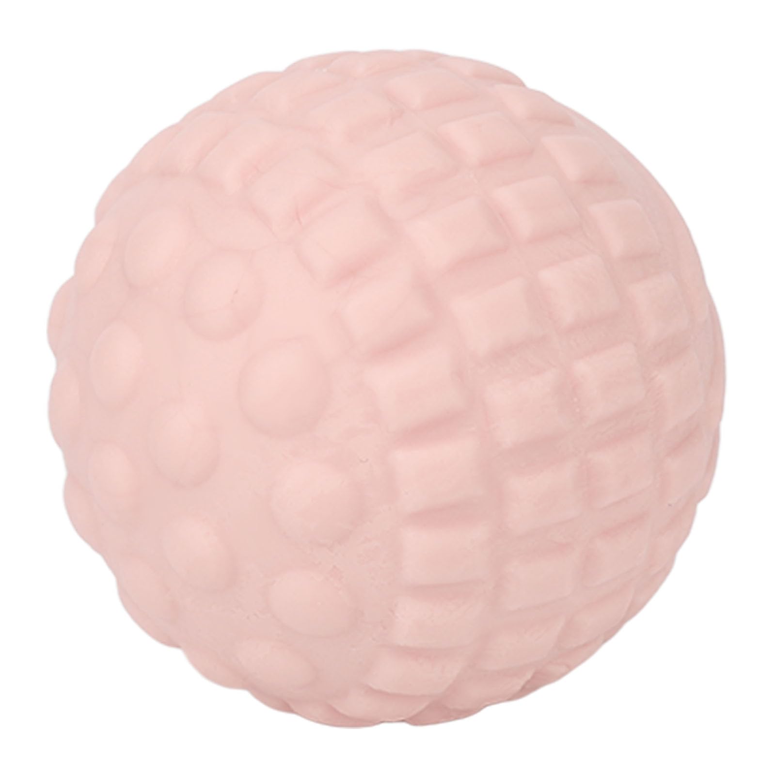 Generic Bola Masajeadora de Pies, TPR Suave y Duradero, Agradable para la Piel, Masaje de Punto Punzante para Relajación Muscular, Ideal para Uso Doméstico y de Viaje, 1 X 5 Cm (PINK)