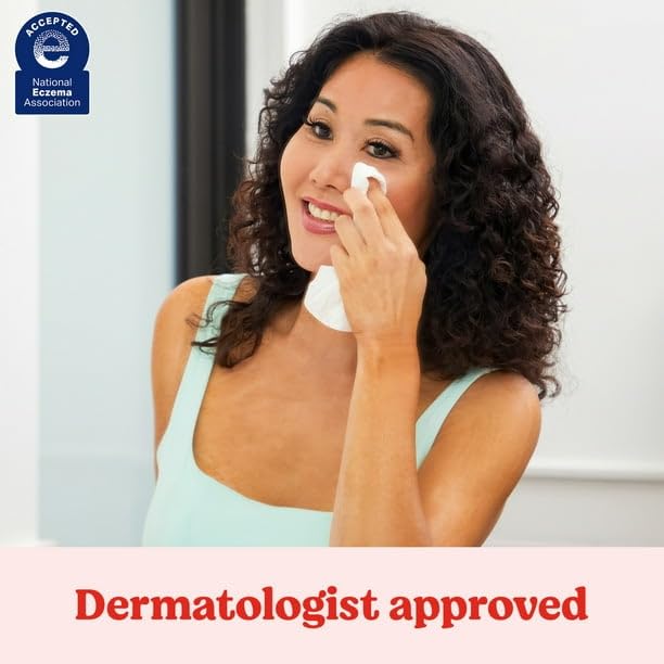 Miniatura 6 de Paquete de 2 toallitas 99% de agua pura sin perfume, 1 paquete abatible, 56 unidades en total, toallitas a base de plantas, 20% más gruesas, 99% de