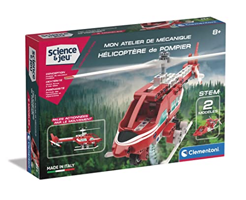 Atelier mécanique : Hélicoptère de pompier Clementoni Jeux - vue 3