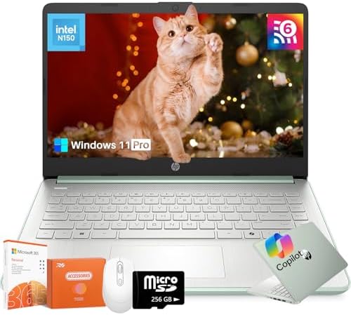 HP 2025 New 14 inch Laptop for Student Business, Intel N150 CPU, ...