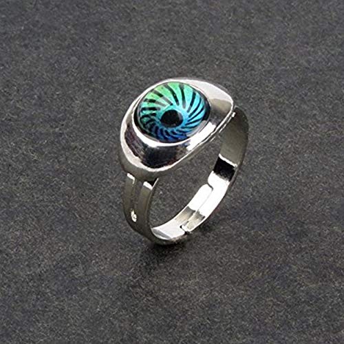 Adjustable Mood Ring Magic Eyes Finger Ring, Set of 3 (Magic Eyes)3