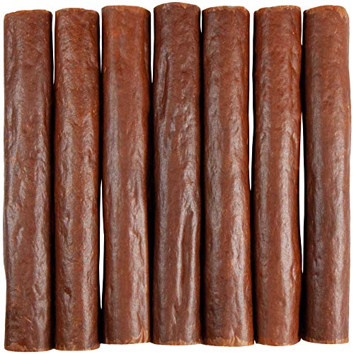 Schecker Hundesnack - Zigarren für den Hund - 5 x 170 g in 5 Sorten - ohne Zusätze - Hirsch - Hase- Pferd - Strauss - Känguru