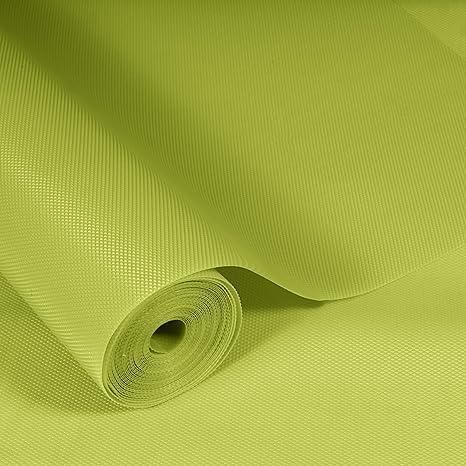 ElastPro (45 cm X 10 m) EVA Food Grade Multipurpose Washable Anti Slip Mat/Sheet for Fridge, Shelf Liner, Table, Kitchen Drawer mat (Diamond Texture, Green)