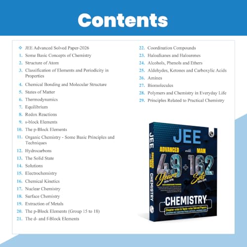 Image of PW JEE Advanced 49 Years (2026-1978) with JEE Main 162 Sets PYQs (2026-2019) Chemistry | Chapterwise and Topicwise Solved Papers For JEE Main & Advanced 2027 Exams