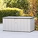 LIFETIME 60254 Heavy-Duty Outdoor Storage Deck Box, 150 Gallon, Desert Sand/Brown