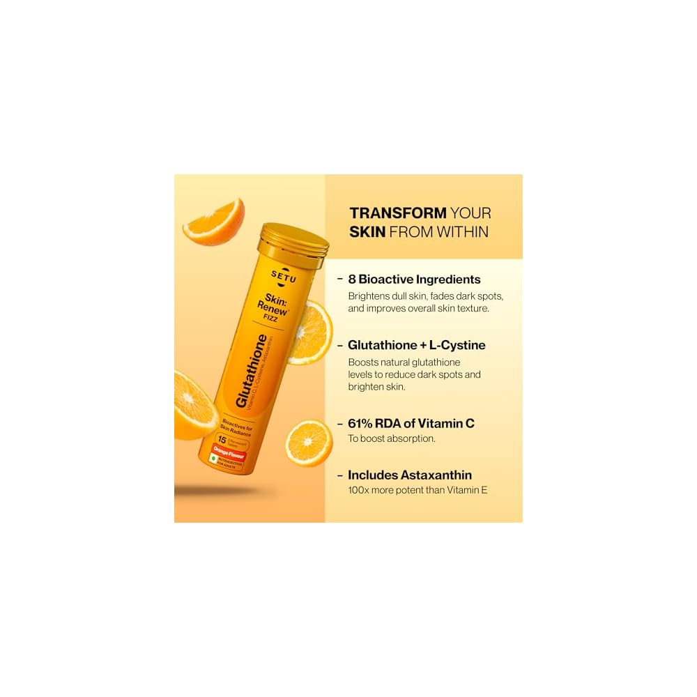 SETU Skin Renew, Glutathione with Vitamin C, Gluta Taiwan