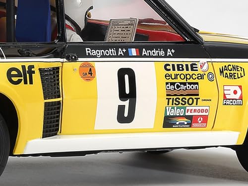 Kit Modelo Renault 5 Turbo 1975 Rally 1:24 Tamiya miniatura 6
