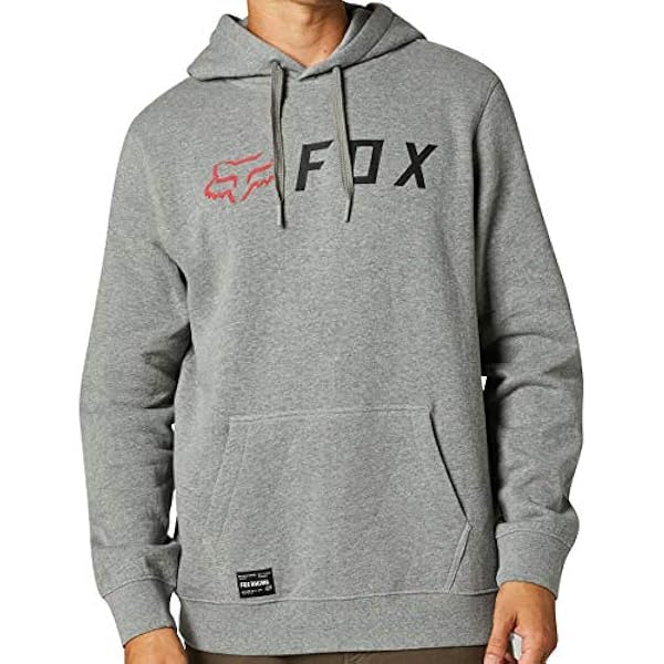 Fox Unisex Apex Pullover Fleece Heather Graphite Clothing