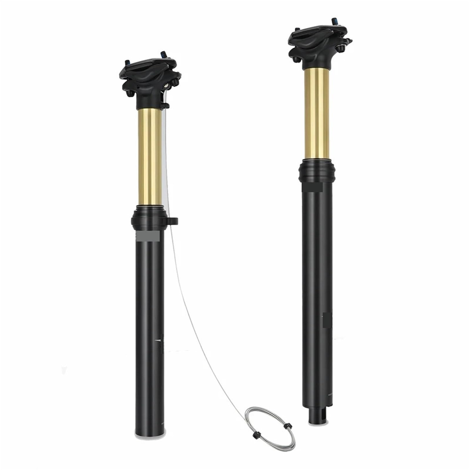 Tige de Selle Compte-Gouttes for vélo de Montagne, contrôle réglable du Tube de Selle en Alliage d'aluminium pour VTT, vélos