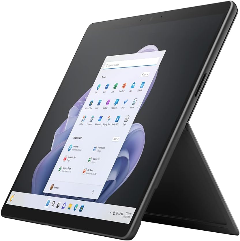 Microsoft Surface Pro 9 (2022), 13" 2-in-1 Tablet & Laptop, Thin & Lightweight, Intel 12th Gen i7 Fast Processor for Multi-Tasking, 16GB RAM, 256GB Storage with Windows 11, Graphite Microsoft Copilot