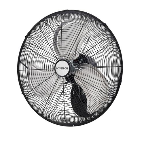 LCVZTECH 20 inch Wall Mount Fan Oscillating