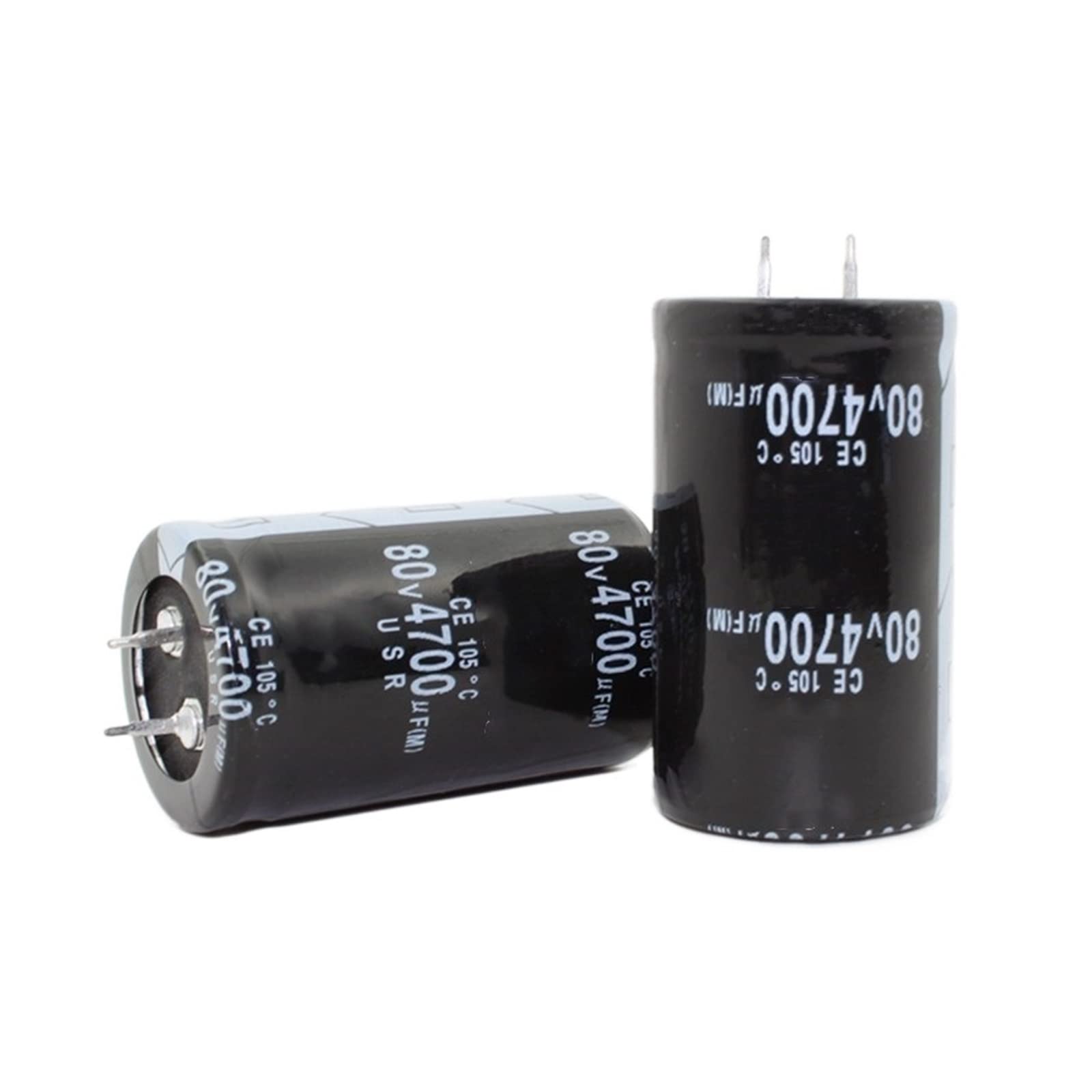 Condensateur électrolytique 4700uf 80v radial pour réparation de filtrage audio et alimentation
