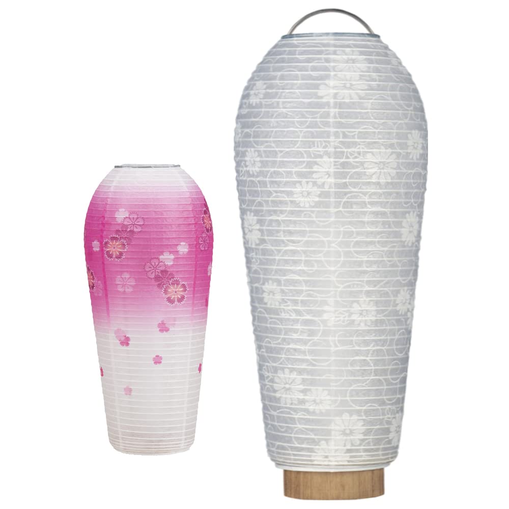 Amazon｜お仏壇のはせがわ 盆提灯 新型 小珠セット 白・撫子 3901K