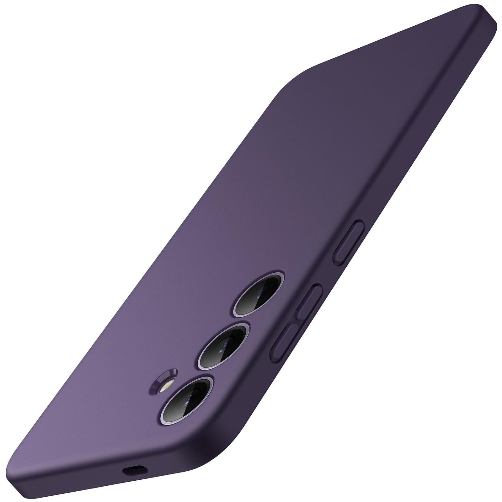 JETech Slim Fit Cover TPU Case for Samsung Galaxy S24 5G, Camera Lens Full Protection, Soft TPU Thin Protective Phone Cover with Matte Finish, Shockproof (Cobalt Violet)