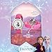 Disney Frozen Watch for Kids - Elsa and Anna Watch - Girls Watches - Kid Toys - Watches for Kids - Toddler Girls Teen - Silver Bezel, Pink Leather