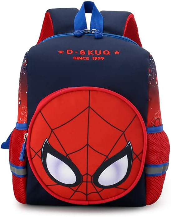 SYGAKids Backpack with Cartoon Captain America Print School Bag for Kindergarten School Students