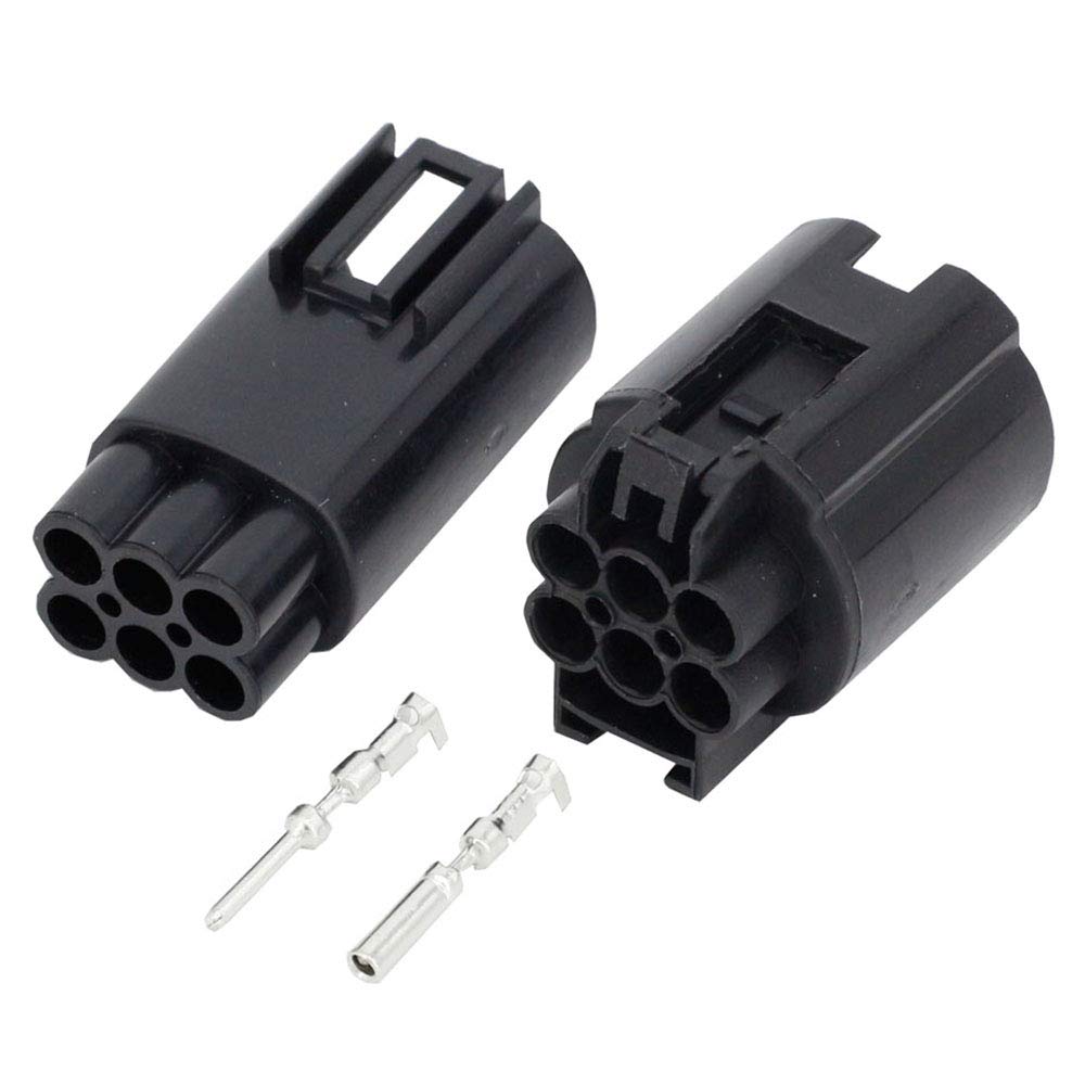 TACOON Connecteur de Connexion à 6 Broches Connecteur Automobile avec borne DJ3064Y-1.6-11/21 Connecteur de Voiture(5 Sets)