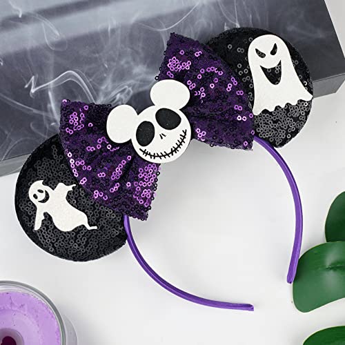 Image of FANYITY Mouse Ears, Sequin Mouse Ears Headband for Boys Girls Women (YL)