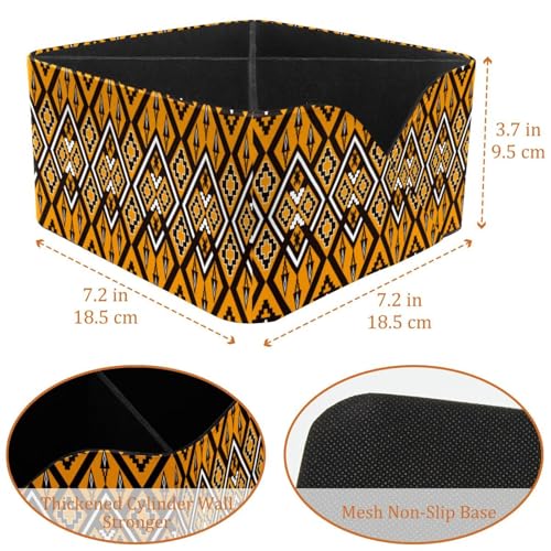 Pot de rangement géométrique avec 4 compartiments pour trier vos crayons - 4