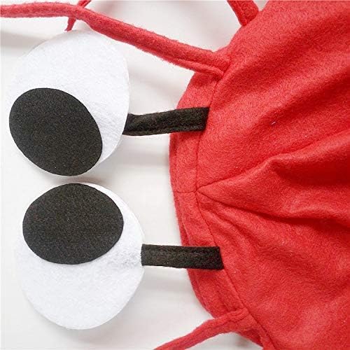 Crab Costume Lobster Hat Dress Up Theme Party Roleplay - Image 2