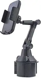 com ângulo ajustável para SUV Truck Car porta copo suporte para celular 3,5-6,7 "