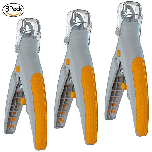 BDFA Recortadoras De Uñas para Mascotas De Grado Profesional con Espejo De Aumento 5X Y Luz LED Súper Brillante para Evitar Cortes Excesivos, Recortadora De Aseo De Seguridad