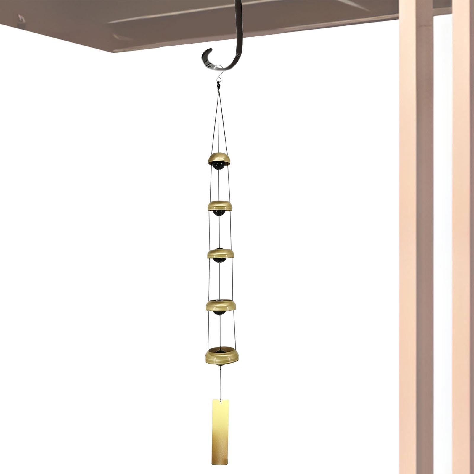 Carillon extérieur en métal pour créer un espace zen sur votre porche ou terrasse