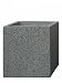 Pflanzwerk® Maceta Cube Granito Gris 23x23x23cm *Resistente a Las heladas* *Protección UV*...