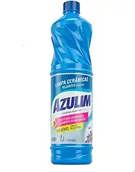 Azulim 1l limpa cerâmicas e rejuntes tira encardido sem agredir