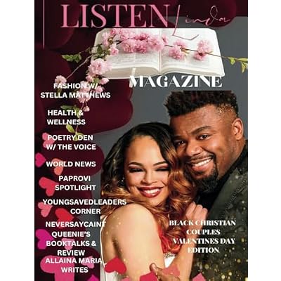 Listen Linda Magazine February Edition: Black Christian Couples Valentines Day
