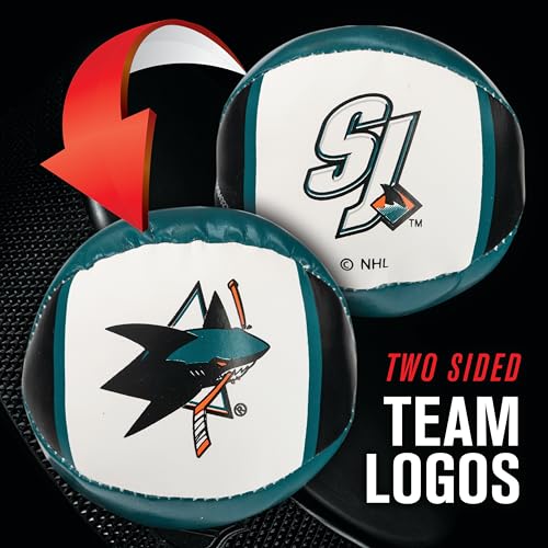 Image of Franklin Sports NHL Team Mini Soft Hockey Stick Set - NHL Team Soft Foam Mini Hockey Stick and Ball - Great Toy for Kids