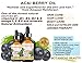 Botanical Beauty‎ ACAI BERRY OIL 100% Pure Natural Virgin Unrefined Cold Pressed Carrier Oil. 0.5 Fl Oz 15 ml for Face, Skin, Hair, Lip, Nails. Rich in Vitamin E